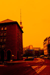 Alexanderplatz, Berlin-Mitte, Berlin TV Tower, street scene Alexanderplatz, Berlin-Mitte, Berlin TV Tower, street scene